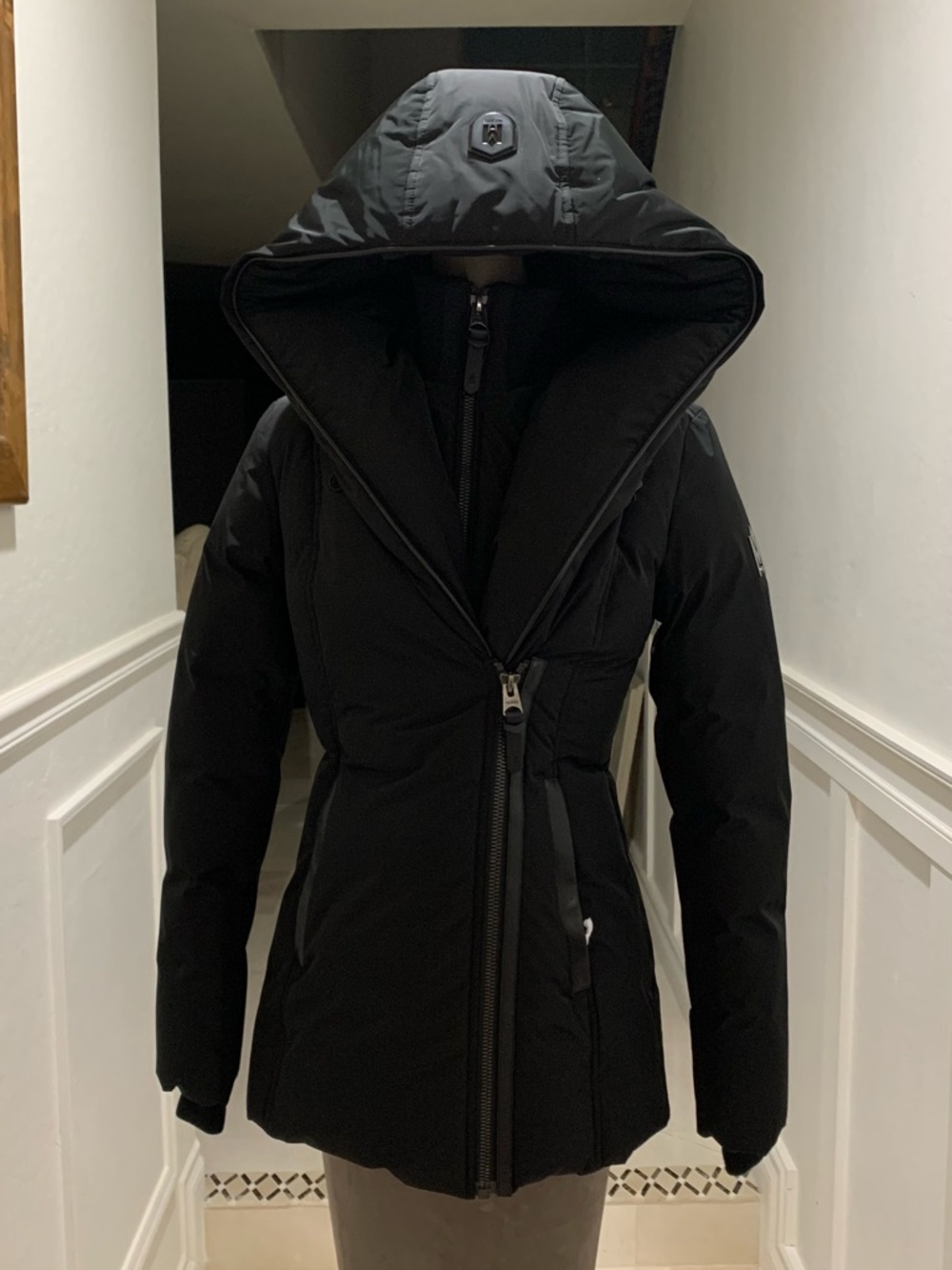 Mackage Adali Hooded Water Repellent Down Jacket Size XXS